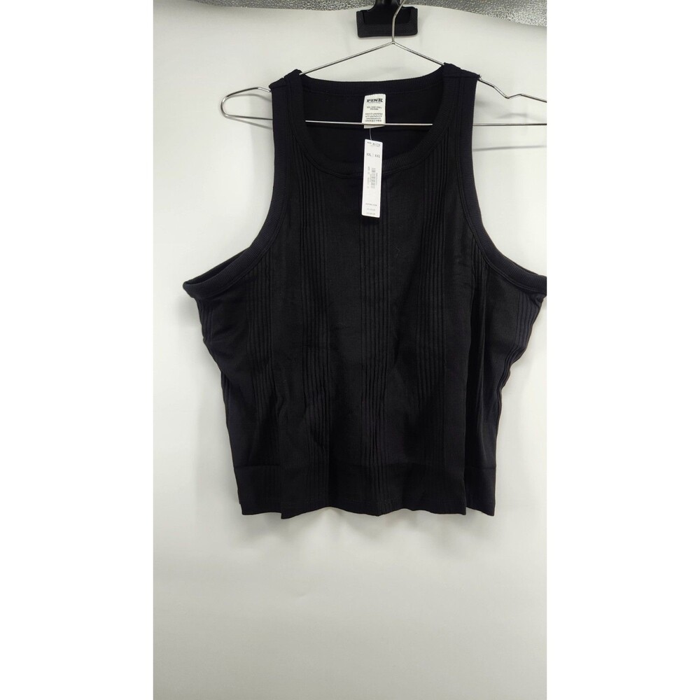 Victoria's Secret Women's XXL Black Multi Rib Cami‎ NWT Tank Top